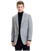 Tommy Hilfiger Mens Modern fit Wool Suit Jacket Blazer 44 S Gray Herringbone