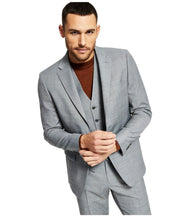 Tommy Hilfiger Mens Modern fit Suit Jacket Blazer 44 R Grey Solid Stretch
