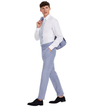Tommy Hilfiger Mens Modern fit Dress Pants 32 / 32 Light Blue Solid Stretch