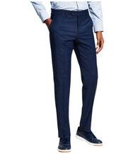 Tommy Hilfiger Mens Modern fit Dress Pants 40 / 30 Navy Blue Solid Stretch