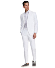Tommy Hilfiger Mens Modern fit Suit Jacket Blazer 40 S White Solid Stretch