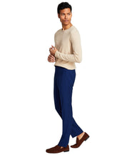 Kenneth Cole Mens Slim fit Dress Pants 32 / 29 Navy Blue Solid Stretch