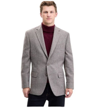 Tommy Hilfiger Mens Modern fit Sport Coat Blazer 50 L Beige Check Stretch