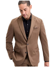 Bar Iii Mens Slim fit Sport Coat Blazer 40 R Brown Solid