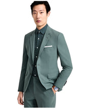 Hugo Boss Mens Modern fit Suit Jacket Blazer 40 S Sage Green Solid Stretch