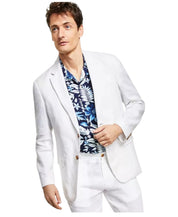 Club Room Mens Classic fit Sport Coat Blazer XL White Solid