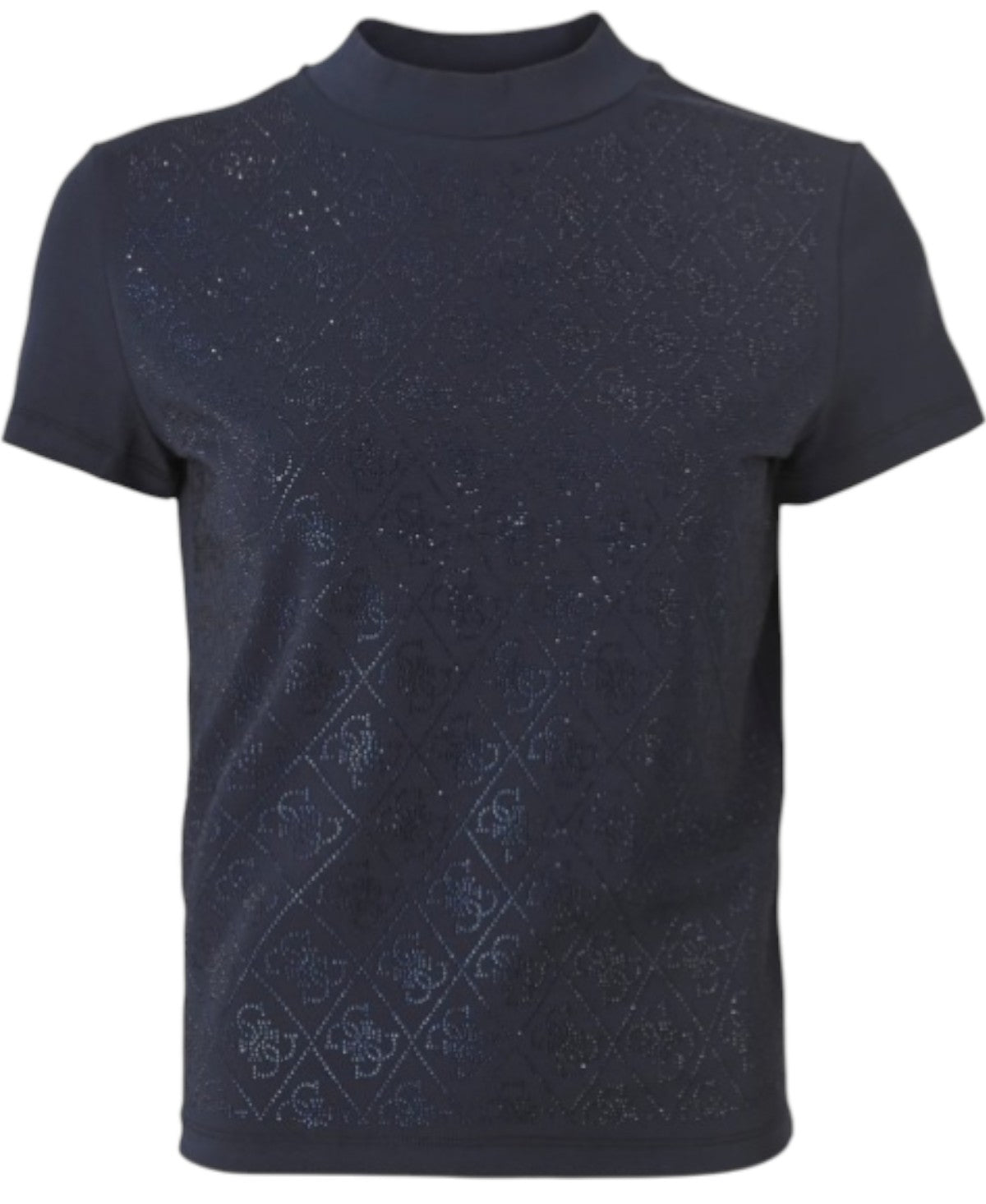 GUESS Womens  fit Short Sleeve T-Shirt Shirt Medium Navy Blue