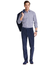 Tommy Hilfiger Mens Modern fit Dress Corduroy Pants 34 / 30 Navy Blue