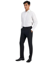 Hugo Boss Mens Modern fit Dress Pants 32 / 30 Black Solid Stretch
