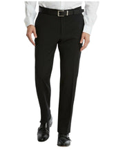 Tommy Hilfiger Mens Modern fit Dress Pants 33 / 30 Black Solid Stretch