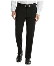 Tommy Hilfiger Mens Modern fit Dress Pants 40 / 30 Black Solid Stretch