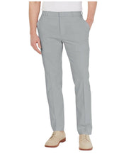 Tommy Hilfiger Mens Modern fit Dress Pants 33 / 32 Light Grey Solid Stretch