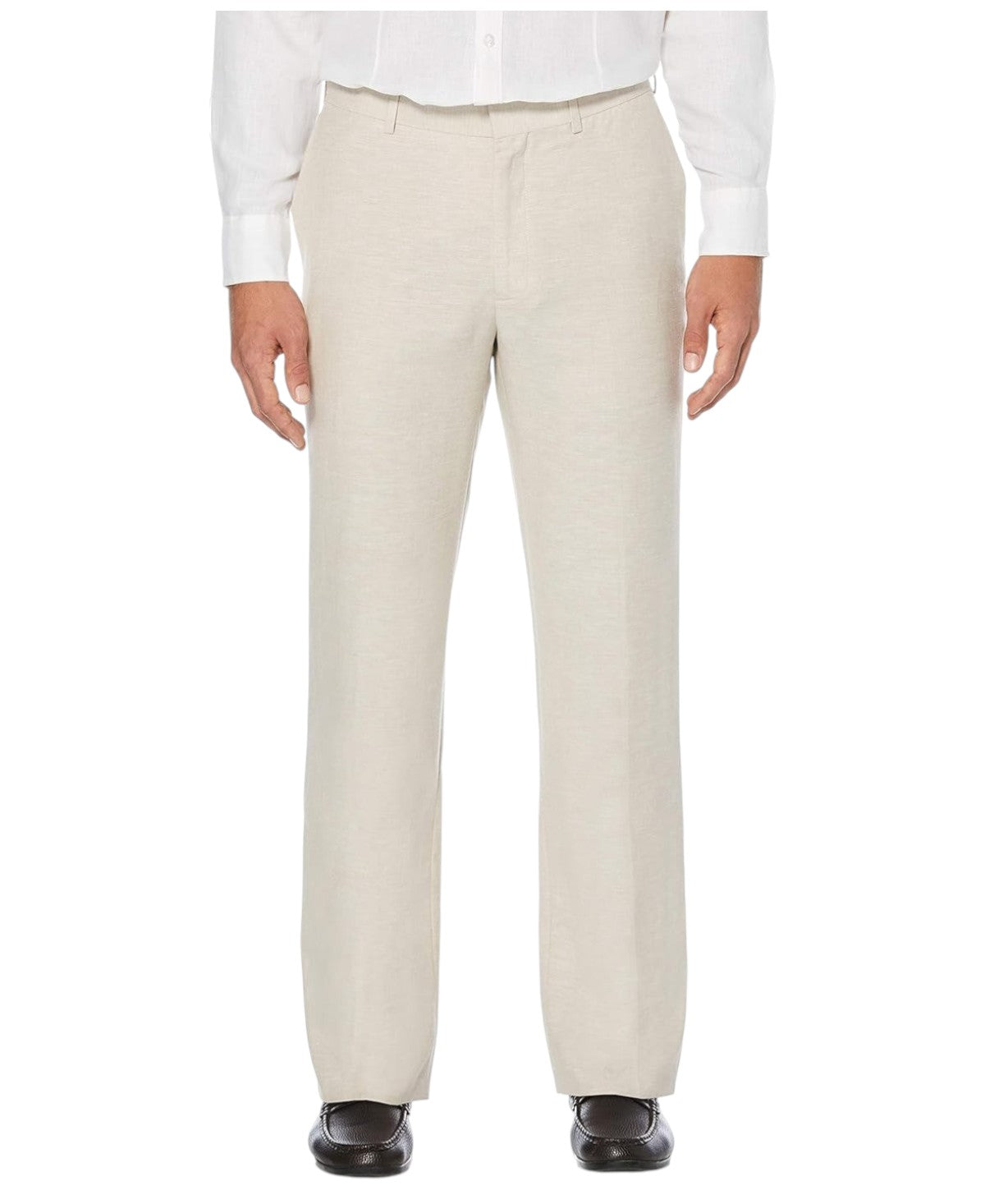 Cubavera Mens Classic fit Dress Pants 36 / 32 Beige Solid