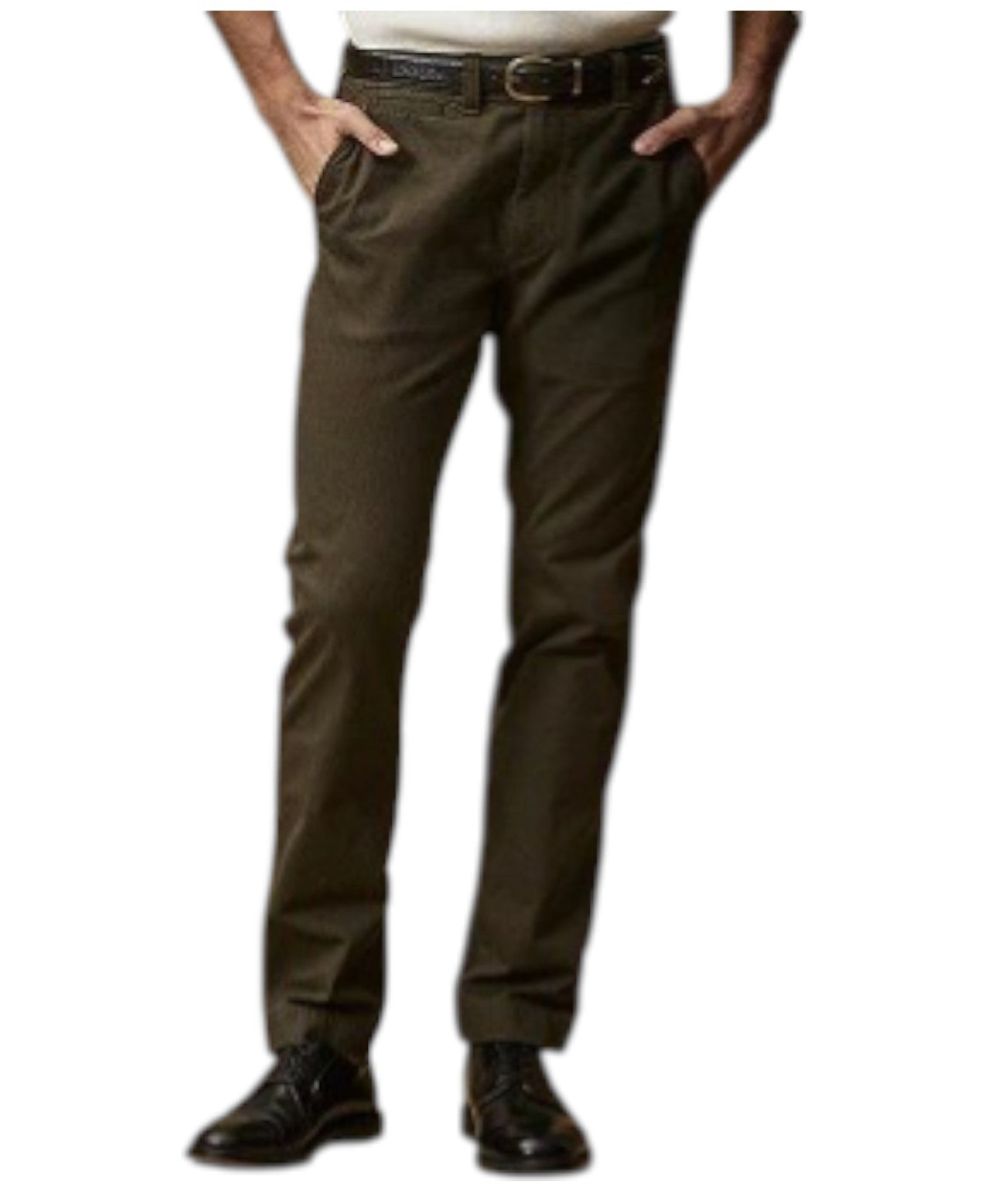 Todd Snyder Mens Slim fit Casual Pants XL / 30 Army Green Solid