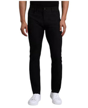 Kenneth Cole Reaction Mens Slim fit Casual Pants 38 / 30 Black Solid
