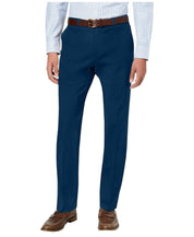Tommy Hilfiger Mens Modern fit Dress Pants 32 / 30 Navy Blue Solid Stretch