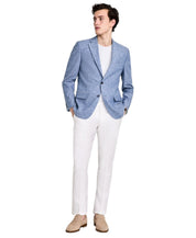 Tommy Hilfiger Mens Modern fit Sport Coat Blazer 44 R Mid Blue Solid Stretch