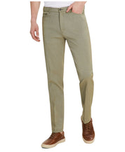 Tommy Hilfiger Mens Modern fit Dress Pants 36 / 32 Olive Green Solid Stretch