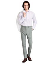Tommy Hilfiger Mens Modern fit Dress Pants 38 / 34 Sage Green Linen Stretch
