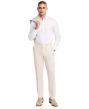 Bar Iii Men's Slim-Fit Linen Suit Pants, Exclusively at  - Natural
