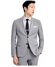 Hugo Boss Mens Modern fit Suit Jacket Blazer 36 R Mid Grey Solid Stretch