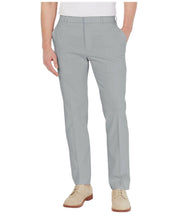 Tommy Hilfiger Mens Modern fit Dress Pants 38 / 30 Light Grey Solid Stretch
