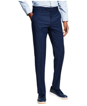 Tommy Hilfiger Mens Modern fit Dress Pants 38 / 32 Navy Blue Solid Stretch