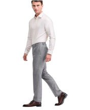 Ted Baker Mens Modern fit Dress Pants 32 / 32 Mid Grey Plaid