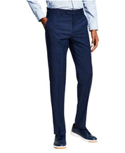 Tommy Hilfiger Mens Modern fit Dress Pants 32 / 30 Navy Blue Solid Stretch