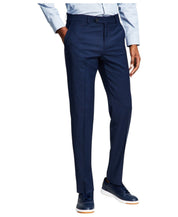Tommy Hilfiger Mens Modern fit Dress Pants 34 / 30 Navy Blue Solid Stretch