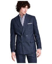 Tommy Hilfiger Mens Modern fit Double Breasted Suit Jacket Blazer 38 R Blue