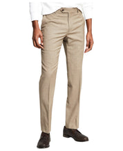 Tommy Hilfiger Mens Modern fit Dress Pants 40 / 32 Beige Solid Stretch