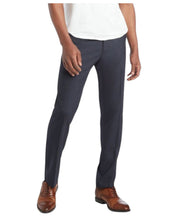 Kenneth Cole Mens Slim fit Dress Pants 36 / 30 Navy Blue Solid Stretch