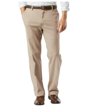 Dockers Men Classic Fit Khaki Pants 34 / 29 Beige Solid Stretch