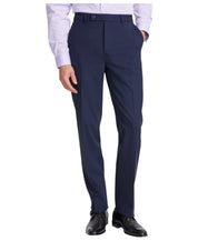 Calvin Klein Mens Slim fit Dress Pants 38 / 30 Navy Blue Solid Stretch