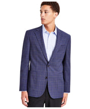 Brooks Brothers Mens Classic fit Sport Coat Blazer 40 R Navy Blue Plaid Stretch