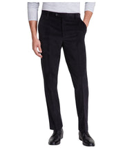 Tommy Hilfiger Mens Modern fit Dress Corduroy Pants 38 / 32 Black Solid