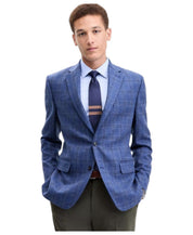 Tommy Hilfiger Mens Modern fit Wool Sport Coat Blazer 38 S Blue Plaid