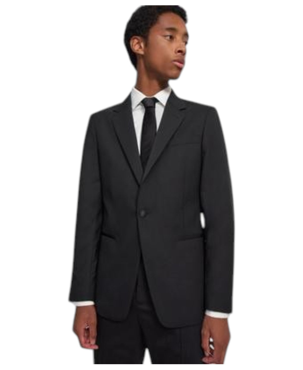 Theory Mens Slim fit Tuxedo Jacket Blazer 38 R Black Solid Stretch