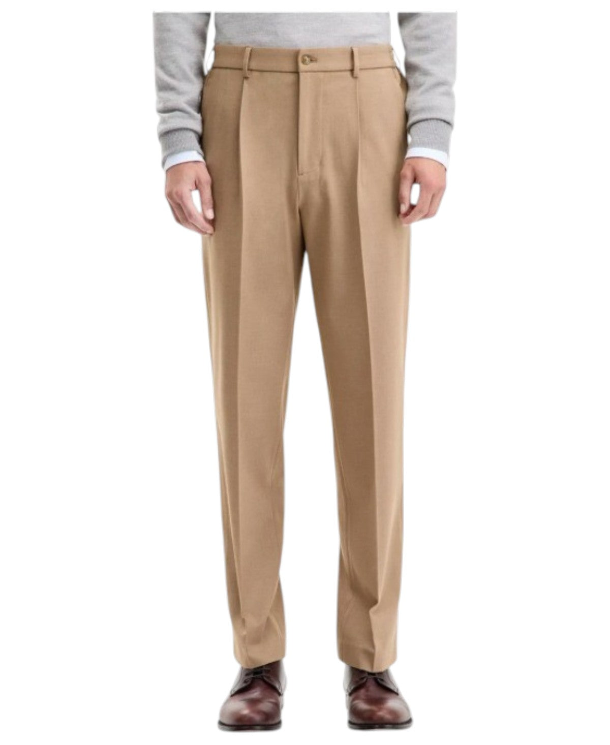 Tommy hilfiger Mens Relaxed fit Chinos Pants 38 / 30 Beige Solid Stretch