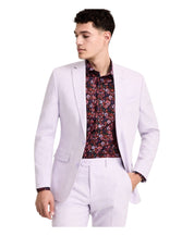 Bar Iii Mens Slim fit Suit Jacket Blazer 36 S Lilac Purple Solid