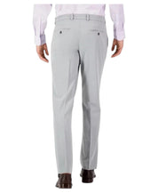 Perry Ellis Portfolio Mens Modern fit Dress Pants 36 / 30 Light Grey Solid