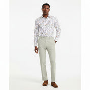 Bar Iii Mens Slim fit Dress Pants 30 / 32 Sage Green Solid