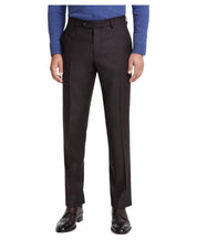 Tommy Hilfiger Mens Modern fit Dress Pants 40 / 30 Brown Solid Wool