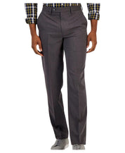 Nautica Mens Modern fit Dress Pants 48 / 32 Charcoal Grey Solid