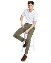 Tommy Hilfiger Mens Modern fit Dress Pants 40 / 32 Olive Green Solid