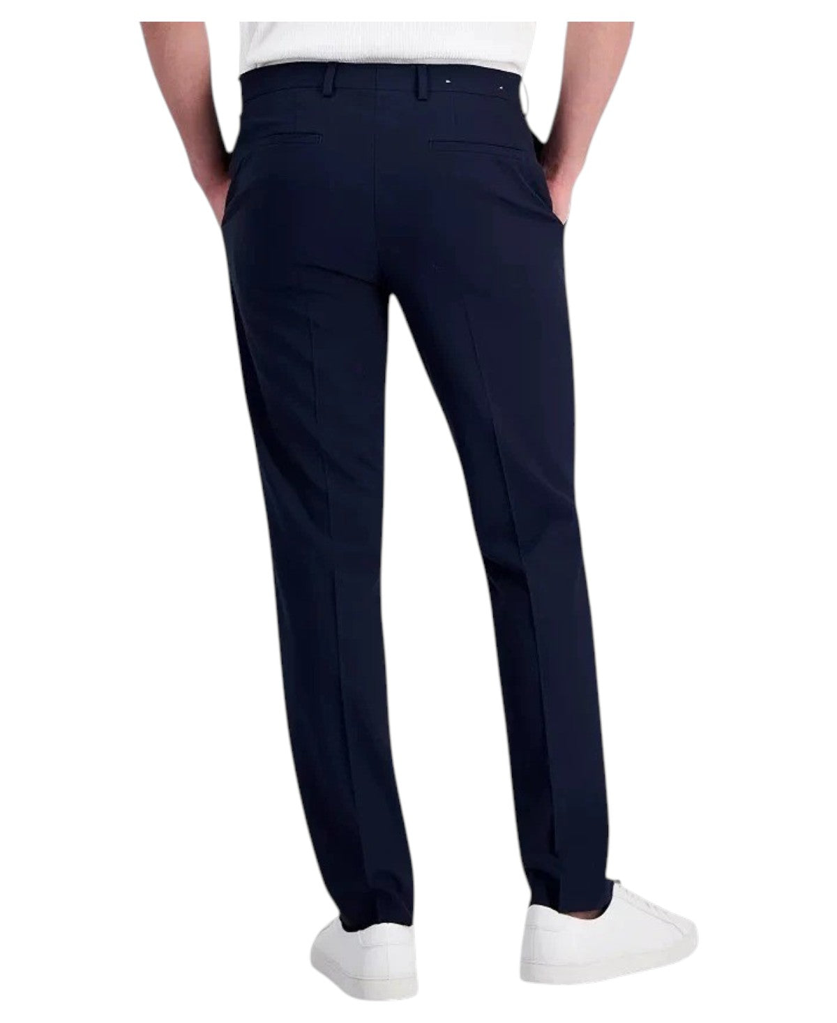 Dkny Mens Modern fit Dress Pants 40 / 29 Navy Blue Solid