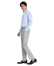 Tommy Hilfiger Mens Modern fit Dress Pants 32 / 32 Grey Plaid