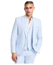 Bar Iii Mens Slim fit Suit Jacket Blazer 38 R Light Blue Solid