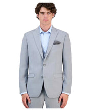 Bar Iii Mens Slim fit Suit Jacket Blazer 42 R LIght Grey Solid